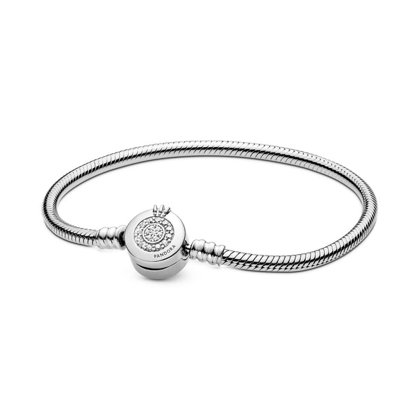 Snake Chain Sterling Silver Bracelet