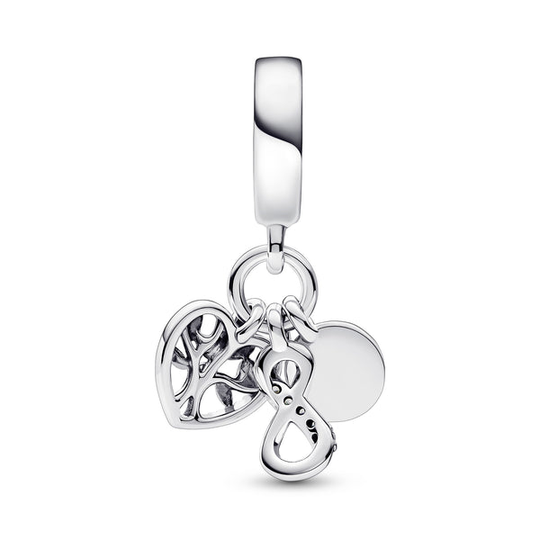 Infinity, Disc And Heart Dangle