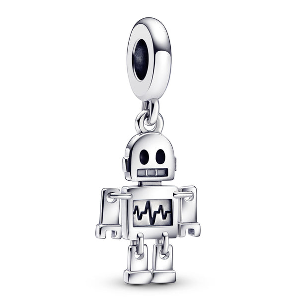 Bestie-Bot Sterling Silver Dangle