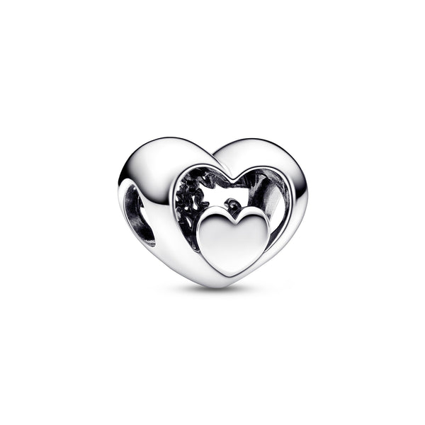 Heart Silver Charm