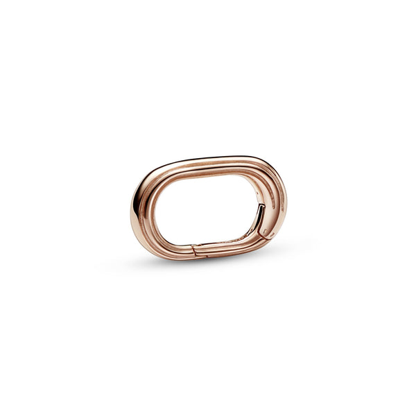 14K Rose Gold-Plated Three-Ring Connector