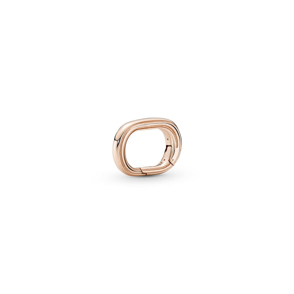 14K Rose Gold-Plated Three-Ring Connector