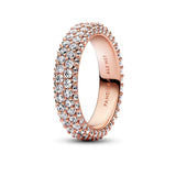 Pandora Timeless Pavé Double-row Ring