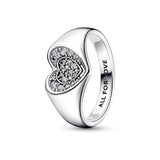 Heart Silver Ring