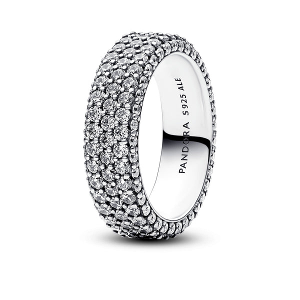 Pandora Timeless Pavé Triple-row Ring