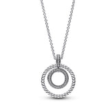 Pandora Signature Pavé & Beads Pendant & Necklace