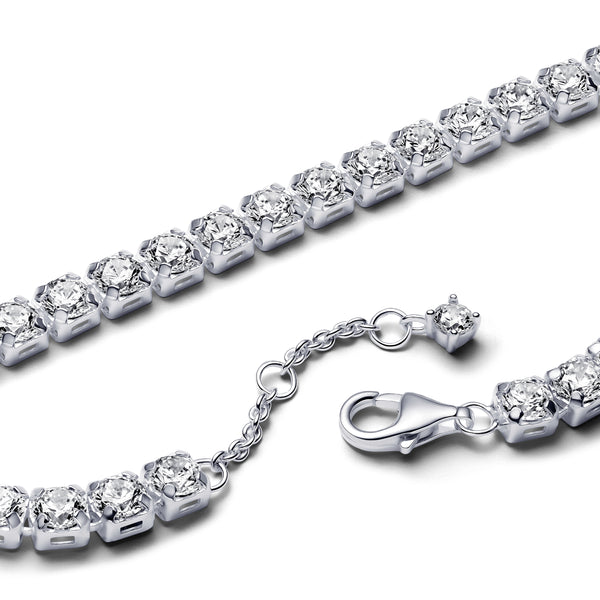 Sparkling Bold Tennis Bracelet