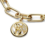 Elements 14K Gold-Plated Medallion