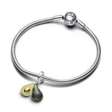 Avocado Double Dangle Charm