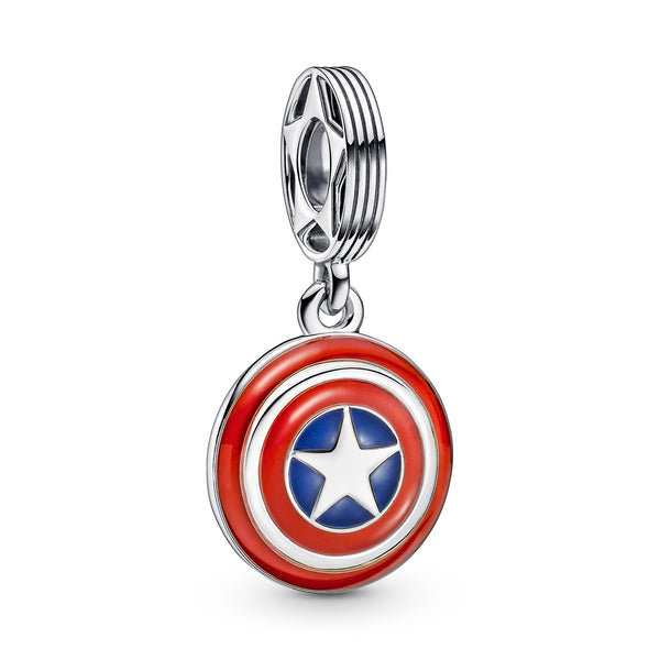 Marvel The Avengers Captain America Shield Dangle Charm