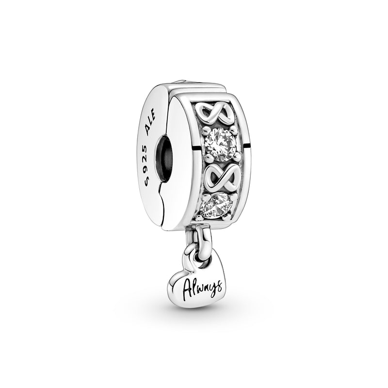 Family Always Pavé Clip Charm