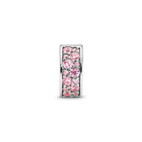 Pink Pavé Clip Charm