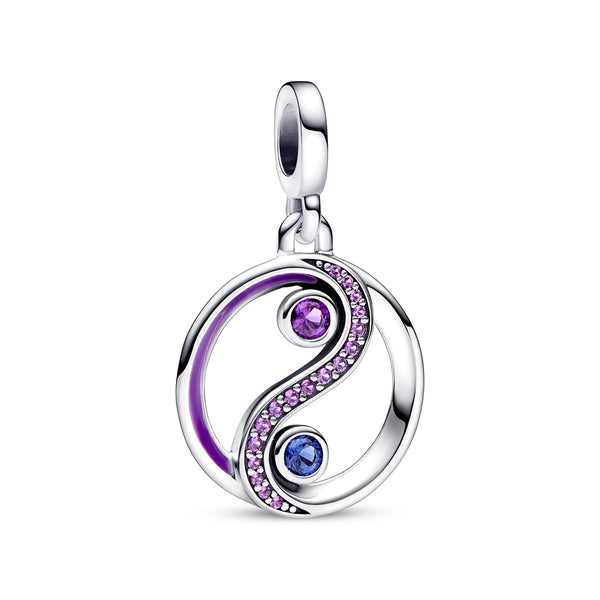 Ying And Yang Silver Medallion