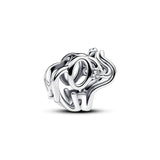 Openwork Elephant Charm