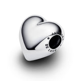 Be Love Engravable Large Heart Charm