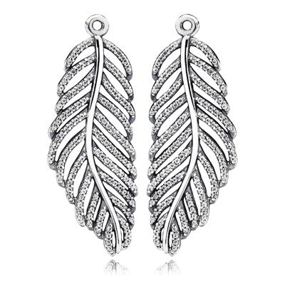 Silver Pendant Earrings