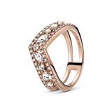 Wishbone Pandora Rose Ring