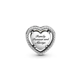 Family Tree Heart Charm