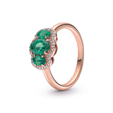 14K Rose Gold-Plated Ring