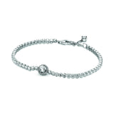 Bracelet With Clear Cubic Zirconia