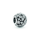 Charm With Clear Cubic Zirconia