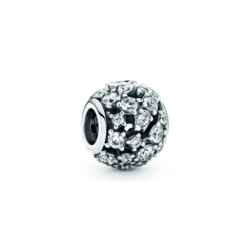 Charm With Clear Cubic Zirconia