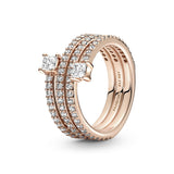 14K Rose Gold-Plated Ring