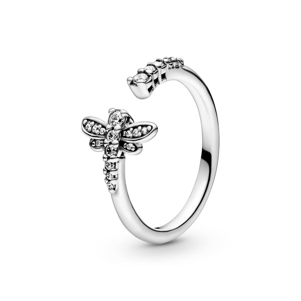 Dragonfly Sterling Silver Ring