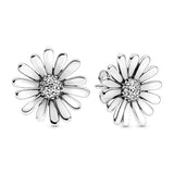 Daisy Sterling Silver Stud Earrings