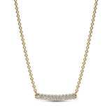 Pandora Timeless Pavé Single-row Bar Collier Necklace