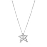 Spinning Star Sterling Silver Collier