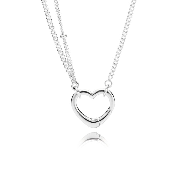 Heart Silver Necklace