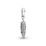 Feather Silver Pendant