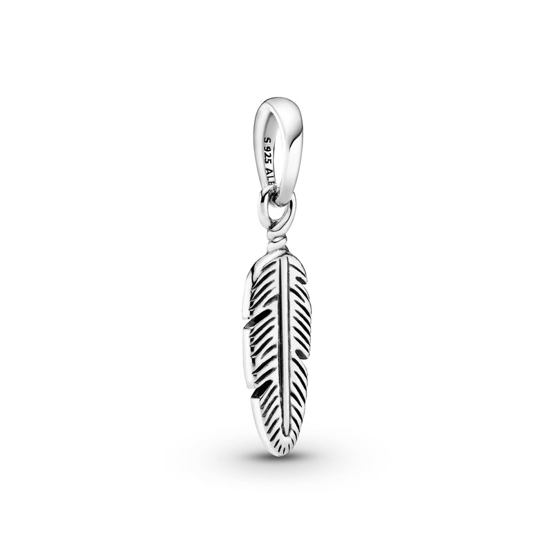 Feather Silver Pendant