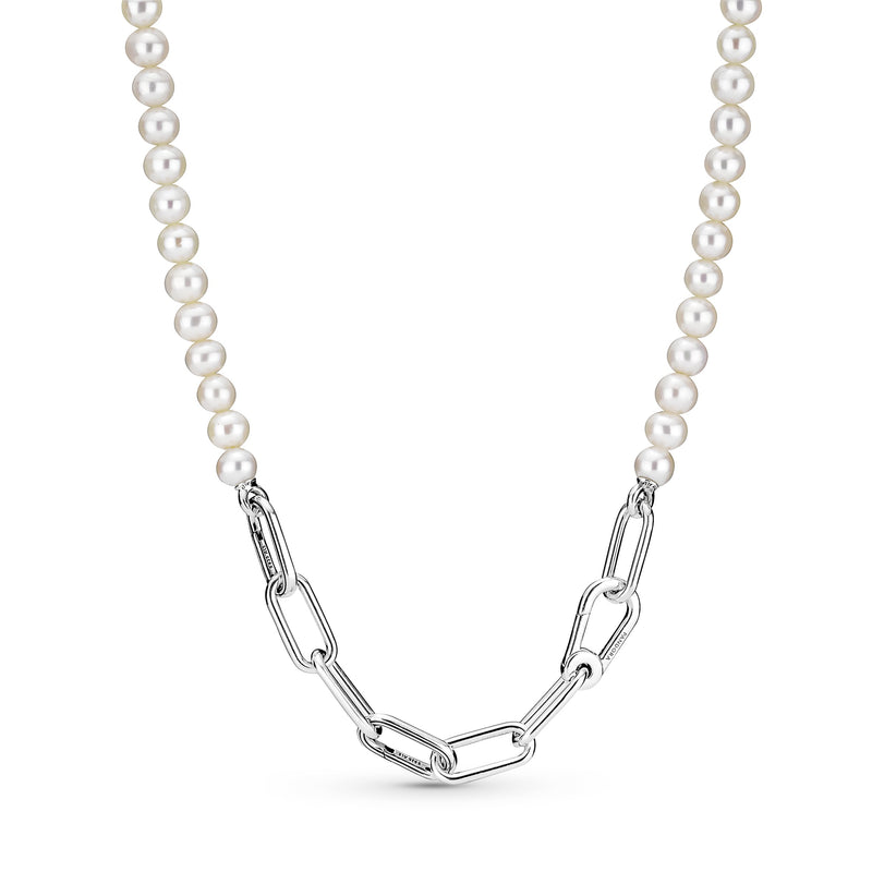 Silver Link Necklace