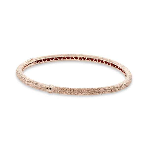 Bangle In Diamond-Pointed Pandora Rose