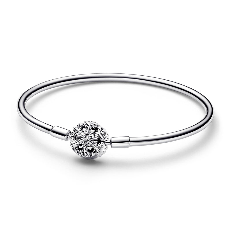 Winter Silver Bangle