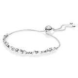 Ice Cube Silver Bracelet