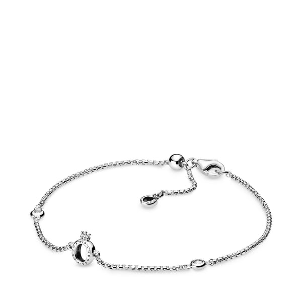 Crown O Sterling Silver Bracelet