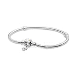 Snake Chain Sterling Silver Bracelet