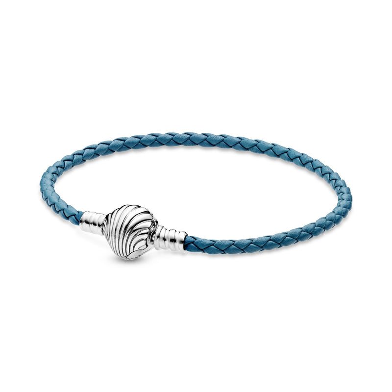 Turquoise Braided Leather Bracelet