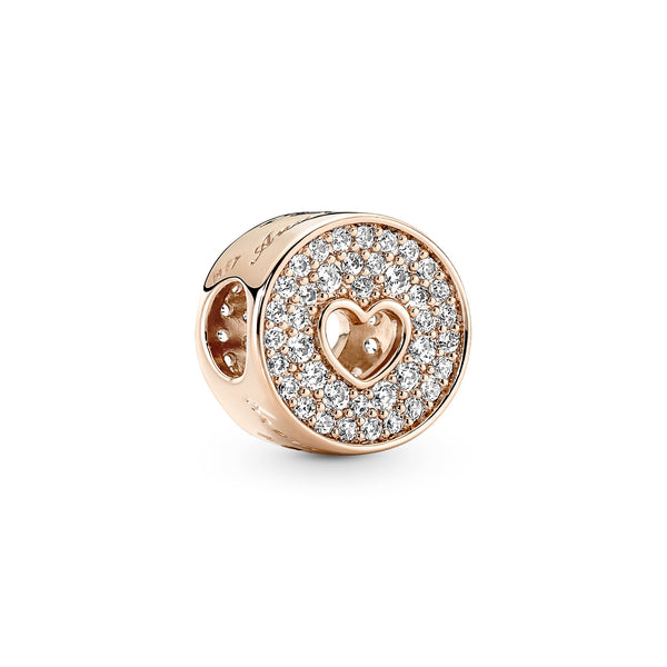 Happy Anniversary 14K Rose Gold-Plated Charm