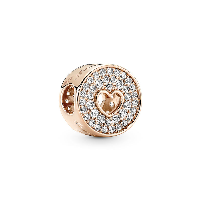 Happy Anniversary 14K Rose Gold-Plated Charm