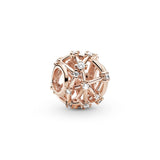 Openwork Pandora Rose Charm