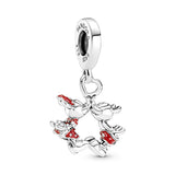 Disney Minnie And Mickey Mouse Kissing Dangle