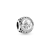 Aquarius Star Sign Silver Charm