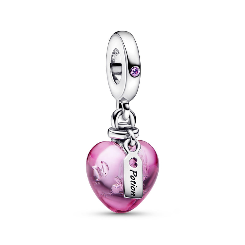 Love Potion Silver Dangle