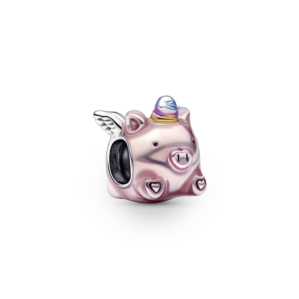 Flying Unicorn Pig Charm