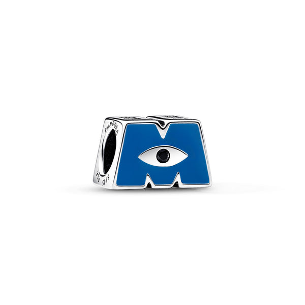 Disney Pixar Monsters ، Inc. Logo M Charm