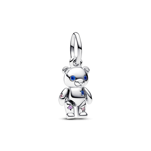 Movable Teddy Bear Dangle Charm